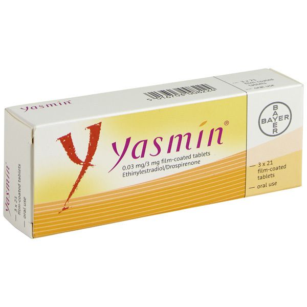Yasmin tablets